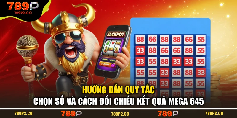 Hướng dẫn quy tắc chọn số và cách đối chiếu kết quả Mega 645