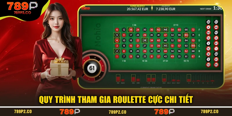 Quy trình tham gia Roulette cực chi tiết